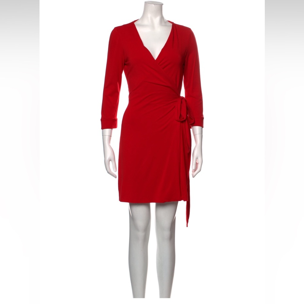 Diane Von Furstenberg Mini Wrap Dress